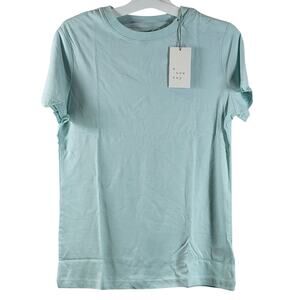 A New Day Lightweight Short Sleeve Tee, 3 Pack, Light Teal, Sz XS, NWT